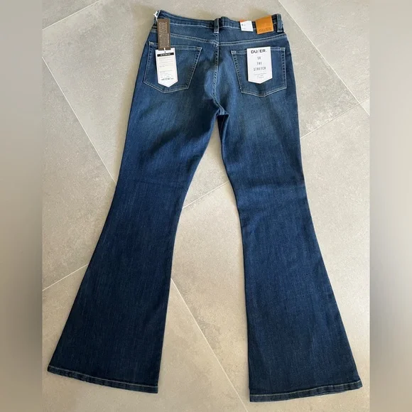 Title Nine Performance High Rise Flare Jeans - Picture 10 of 12